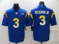 Men’s Los Angeles Rams Odell Beckham Jr. #3 Blue Jersey