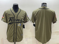Men’s Los Angeles Rams Olive 2022 Salute To Service Limited Blank Jersey