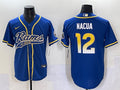 Men’s Los Angeles Rams Puka Nacua #12 Royal Jersey