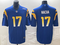 Men’s Los Angeles Rams Puka Nacua #17 Royal Home Jersey