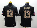 Men’s Miami Dolphins #13 Dan Marino Black Jersey