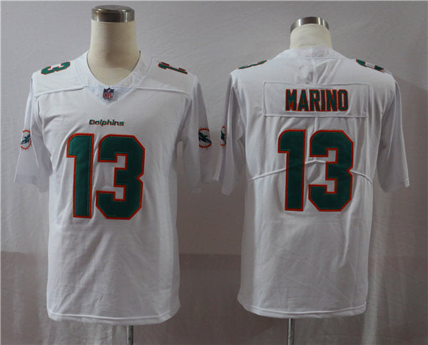 Men’s Miami Dolphins #13 Dan Marino Nike White Vapor Untouchable Jersey