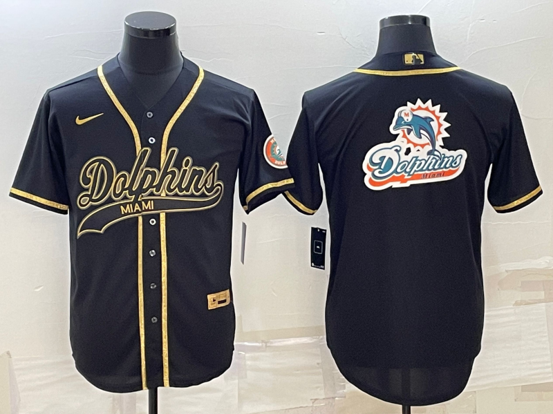Men’s Miami Dolphins Black Jersey