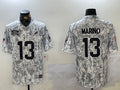 Men’s Miami Dolphins Dan Marino #13 Arctic Camo 2024 Salute to Service Retired Limited Jersey