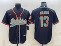 Men’s Miami Dolphins Dan Marino #13 Black Jersey Joint Edition