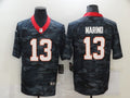 Men’s Miami Dolphins Dan Marino #13 Gray Camouflage Jersey