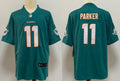 Men’s Miami Dolphins DeVante Parker #11 Green Aqua Jersey