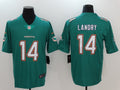 Men’s Miami Dolphins Jarvis Landry #14 Green Jersey