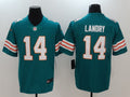 Men’s Miami Dolphins Jarvis Landry #14 Green Jersey