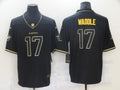 Men’s Miami Dolphins Jaylen Waddle #17 Black Jersey