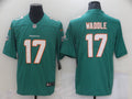 Men’s Miami Dolphins Jaylen Waddle #17 Green Jersey