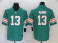 Men’s Miami Dolphins Retired Player #13 Dan Marino Nike Aqua Alternate Vapor Limited Jersey
