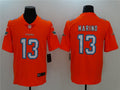 Men’s Miami Dolphins Retired Player #13 Dan Marino Nike Orange Color Rush Limited Jersey