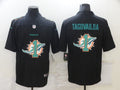 Men’s Miami Dolphins Tua Tagovailoa #1 Black Authentic Jersey