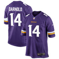 Men’s Minnesota Vikings #14 Sam Darnold Nike Purple Vapor Untouchable Limited Palyer Jersey