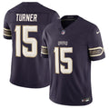 Men’s Minnesota Vikings #15 Joshua Dobbs Deep Purple 2026 F.U.S.E. Rivalries Collection Limited Stitched Football Jersey