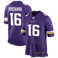 Men’s Minnesota Vikings #16 Will Reichard Nike Purple F.U.S.E. Vapor Limited Jersey