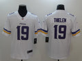Men’s Minnesota Vikings #19 Adam Thielen Nike White Vapor Untouchable Limited Jersey