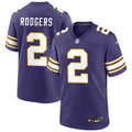 Men’s Minnesota Vikings #2 Isaiah Rodgers Nike Purple Classic F.U.S.E. Limited Jersey