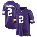 Men’s Minnesota Vikings #2 Isaiah Rodgers Nike Purple F.U.S.E. Vapor Limited Jersey