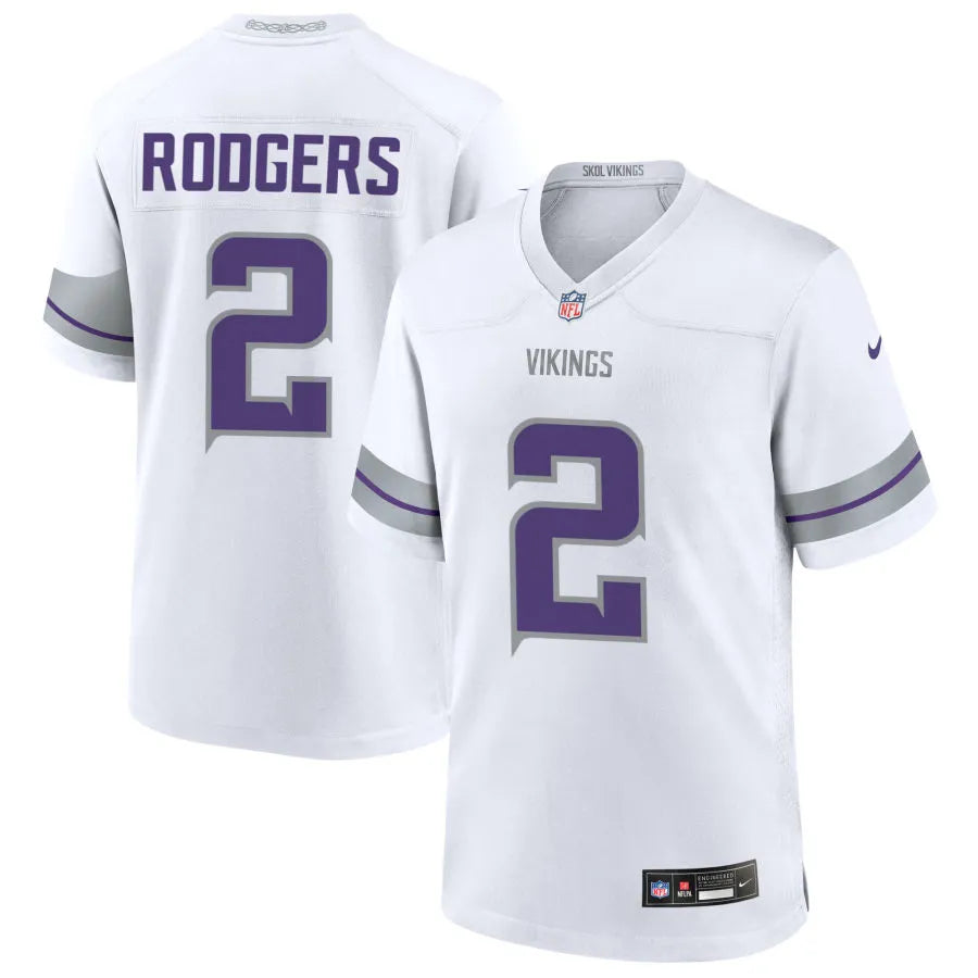 Men’s Minnesota Vikings #2 Isaiah Rodgers Nike White Alternate Vapor F.U.S.E. Winter Warrior Limited Jersey