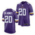 Men’s Minnesota Vikings #20 Jeff Gladney Nike Purple Vapor Untouchable Limited Jersey