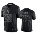 Men’s Minnesota Vikings #22 Harrison Smith Black Reflective Limited Jersey