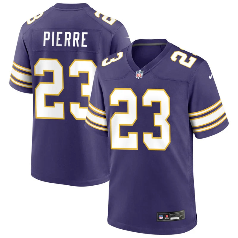 Men’s Minnesota Vikings #23 James Pierre Nike Purple Classic F.U.S.E. Limited Jersey