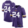 Men’s Minnesota Vikings #24 Jay Ward Nike Purple Vapor Untouchable Limited Palyer Jersey
