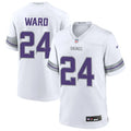 Men’s Minnesota Vikings #24 Jay Ward Nike White Alternate Vapor F.U.S.E. Winter Warrior Limited Jersey