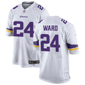 Men’s Minnesota Vikings #24 Jay Ward Nike White Vapor Untouchable Limited Palyer Jersey