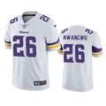 Men’s Minnesota Vikings #26 Kene Nwangwu Nike White Vapor Untouchable Limited Jersey