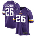 Men’s Minnesota Vikings #26 Theo Jackson Nike Purple Vapor Untouchable Limited Player Jersey