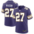 Men’s Minnesota Vikings #27 Jordan Mason Nike Purple Classic F.U.S.E. Limited Jersey