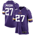 Men’s Minnesota Vikings #27 Jordan Mason Nike Purple F.U.S.E. Vapor Limited Jersey