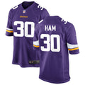 Men’s Minnesota Vikings #30 C.J. Ham Nike Purple Vapor Untouchable Limited Jersey