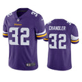 Men’s Minnesota Vikings #32 Ty Chandler Nike Purple Vapor Untouchable Limited Player Jersey