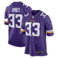 Men’s Minnesota Vikings #33 Aaron Jones Nike Purple Vapor Untouchable Limited Palyer Jersey