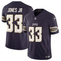 Men’s Minnesota Vikings #33 Aaron Jones Sr. Deep Purple 2026 F.U.S.E. Rivalries Collection Limited Stitched Football Jersey