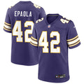 Men’s Minnesota Vikings #42 Andrew DePaola Nike Purple Classic F.U.S.E. Limited Jersey