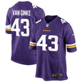 Men’s Minnesota Vikings #43 Andrew Van Ginkel Nike Purple Vapor Untouchable Limited Palyer Jersey