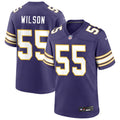 Men’s Minnesota Vikings #55 Eric Wilson Nike Purple Classic F.U.S.E. Limited Jersey