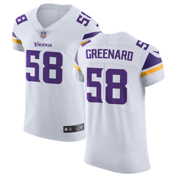 Men’s Minnesota Vikings #58 Jonathan Greenard Nike White Vapor Untouchable Limited Palyer Jersey
