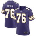 Men’s Minnesota Vikings #76 Will Fries Nike Purple Classic F.U.S.E. Limited Jersey