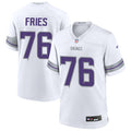 Men’s Minnesota Vikings #76 Will Fries Nike White Alternate Vapor F.U.S.E. Winter Warrior Limited Jersey