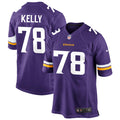 Men’s Minnesota Vikings #78 Ryan Kelly Nike Purple F.U.S.E. Vapor Limited Jersey