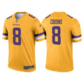 Men’s Minnesota Vikings #8 Kirk Cousins Nike Gold Inverted Limited Jersey