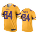 Men’s Minnesota Vikings #84 Irv Smith Jr. Nike Gold Inverted Limited Jersey