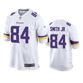 Men’s Minnesota Vikings #84 Irv Smith Jr. Nike White Vapor Untouchable Limited Jersey