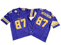 Men’s Minnesota Vikings #87 T.J. Hockenson Nike Purple Color Rush 2023 F.U.S.E. Vapor Limited Jersey